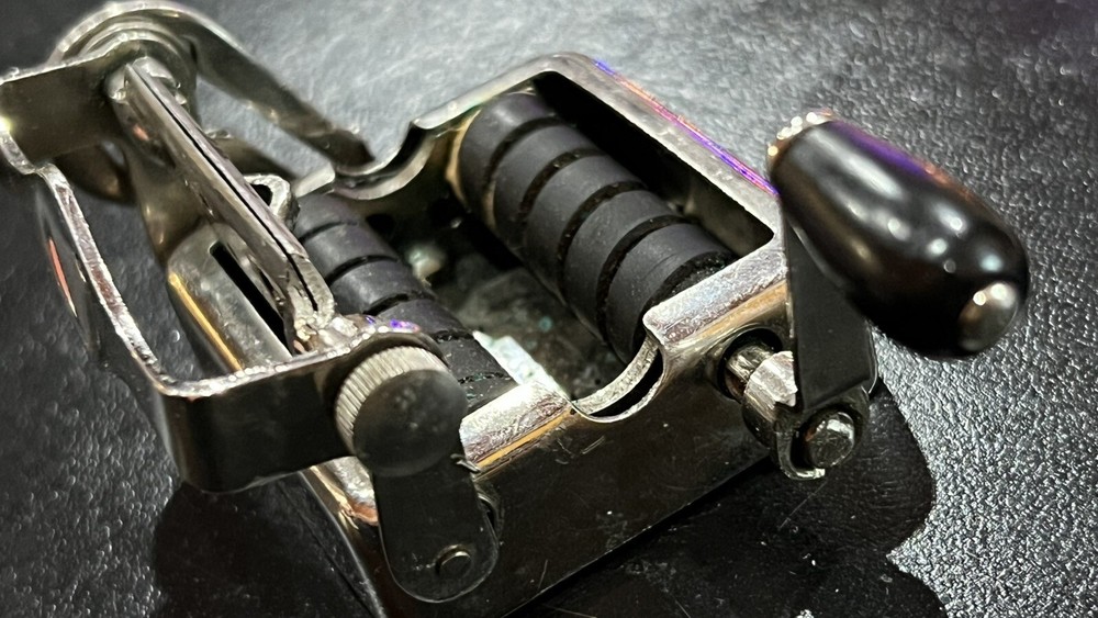 VTG KANNER'S DUBELEDGE STROPPER Gillette Razor Blade hone sharpener Complete