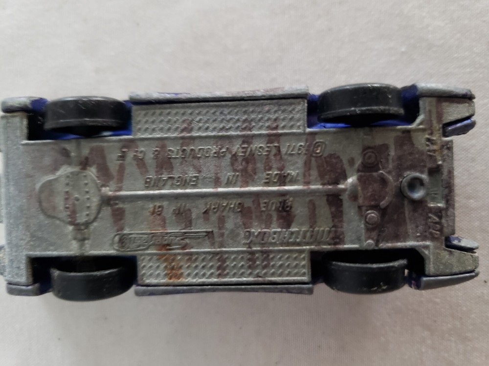 Blue Shark Superfast Lesney Matchbox 1971