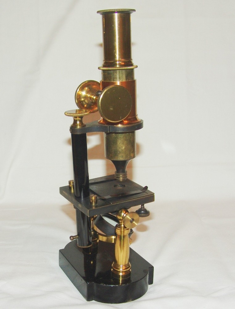 rare antique brass Microscope
