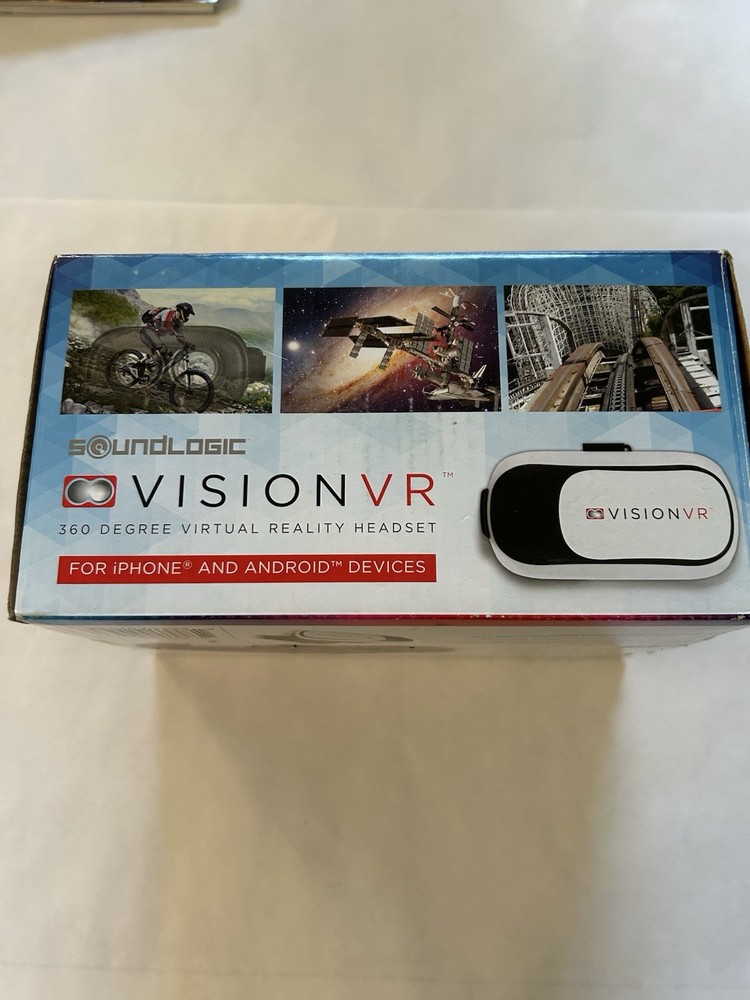 Soundlogic Vision VR 360 Degree Virtual Reality Headset - iPhone & Android