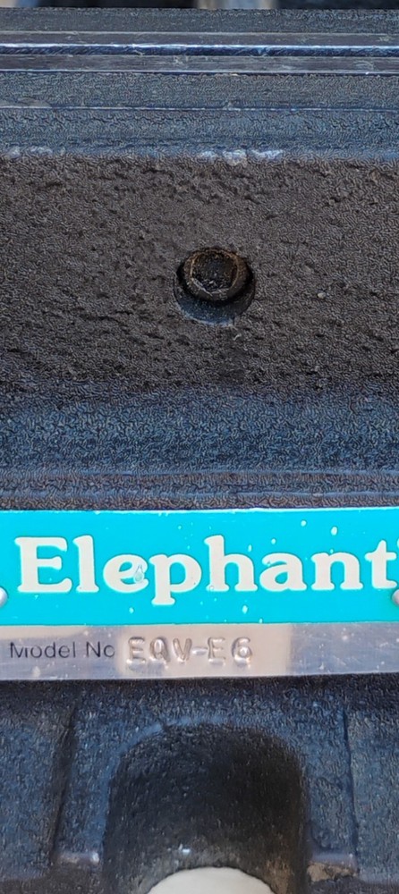 Elephant EQV-E6 Manual Vice 6" × 6-1/8" Jaw Size