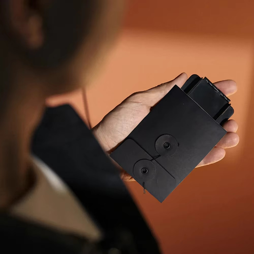 EASYLOPES - Card To Sealed Envelope Magic Trick (Black)