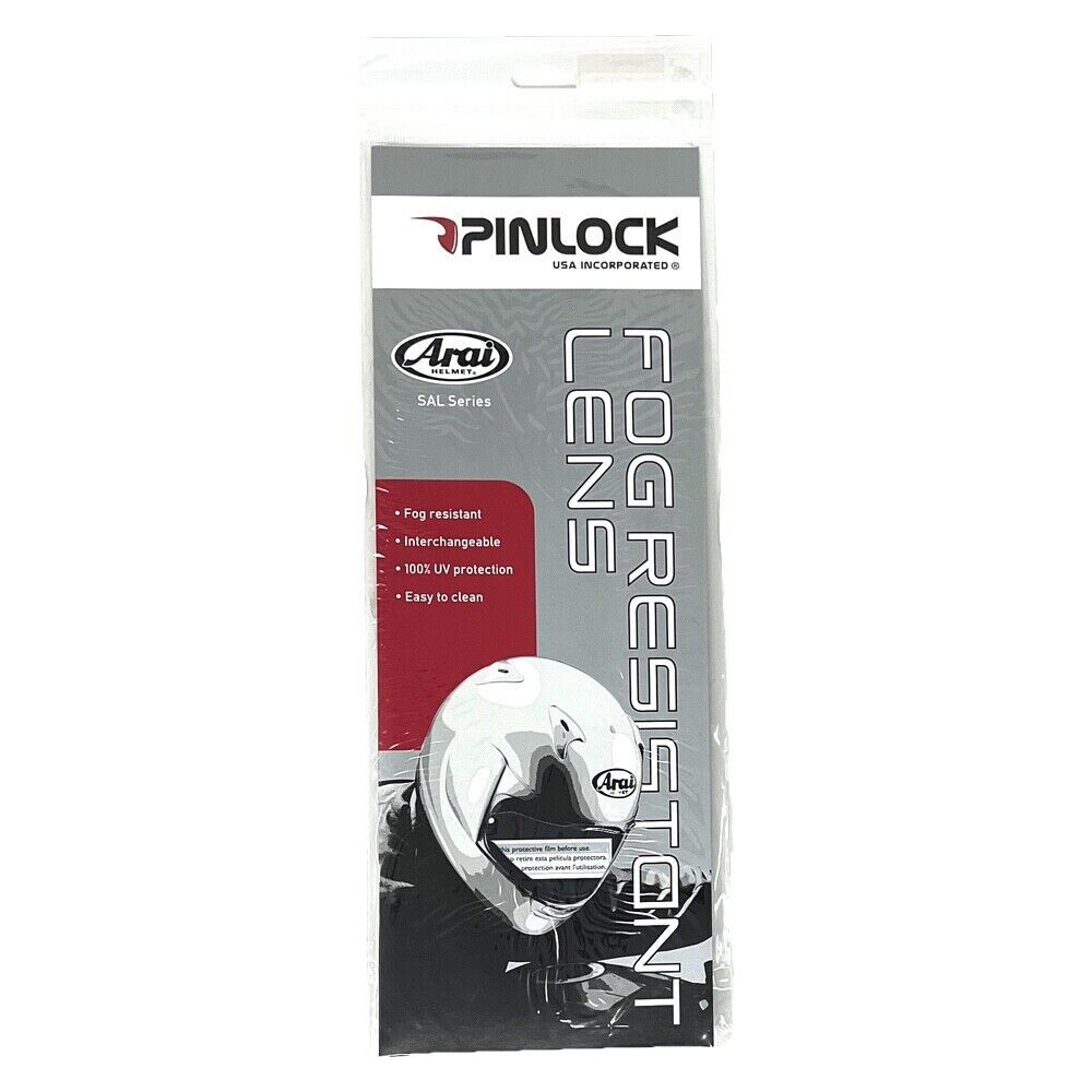 Arai SAL Light Smoke Pinlock Insert Max Vision Series