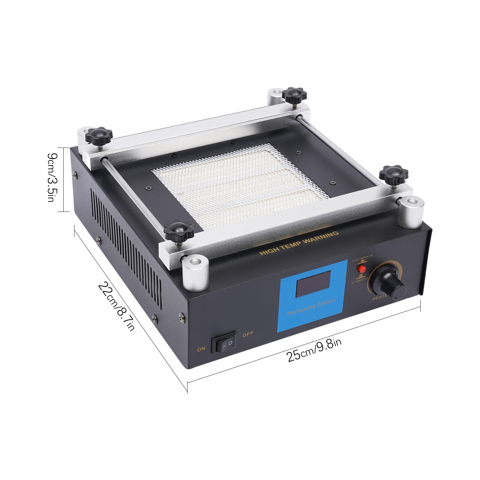 BGA Rework Station SMD PCB Preheater Preheating Station Welder Hot Plate Air Gun