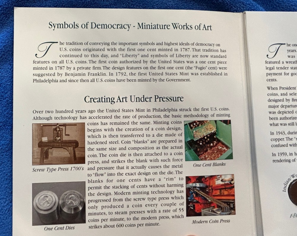 US Cent & Nickel Collector's Sets