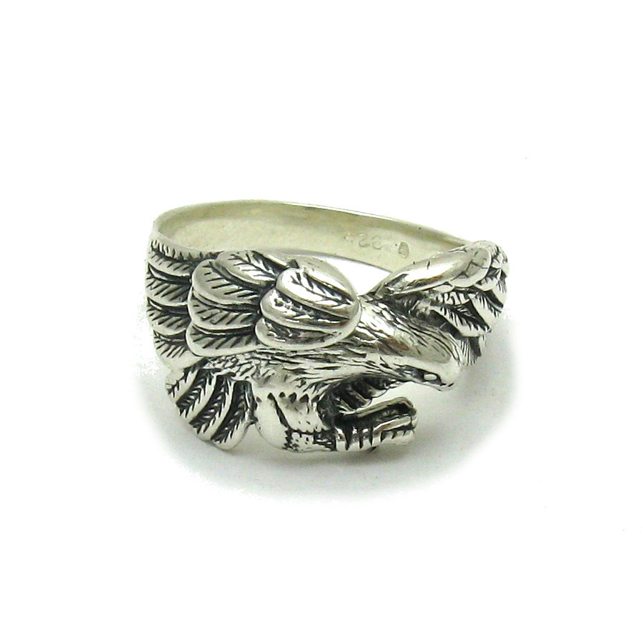 Stylish Sterling Silver Ring Solid 925 Eagle Perfect Quality Handcrafted