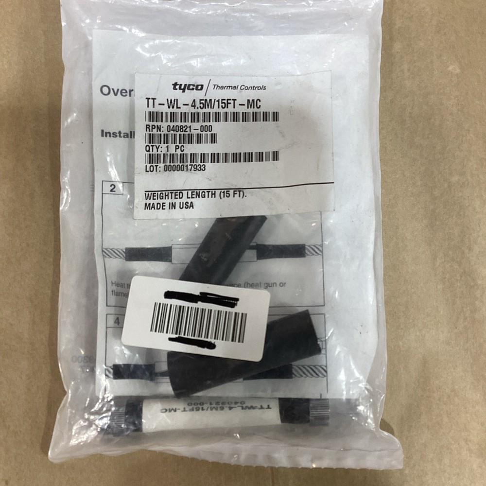 TYCO THERMAL CONTROLS TT-WL4.5M/15FT-MC