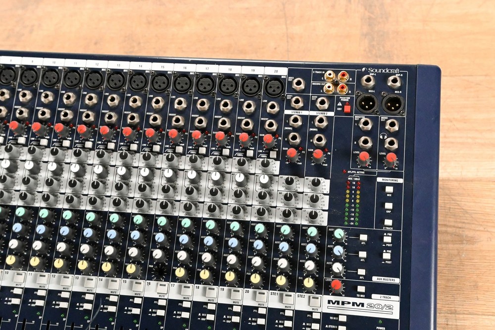 Soundcraft MPM 20/2 Multipurpose Mixing Console CG01S62