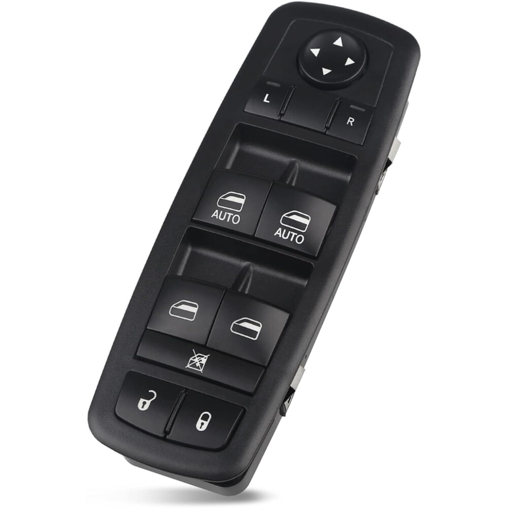 Black Front Driver Side Window Switch For 2016-2018 Ram 1500 2500 56046823AE NEW