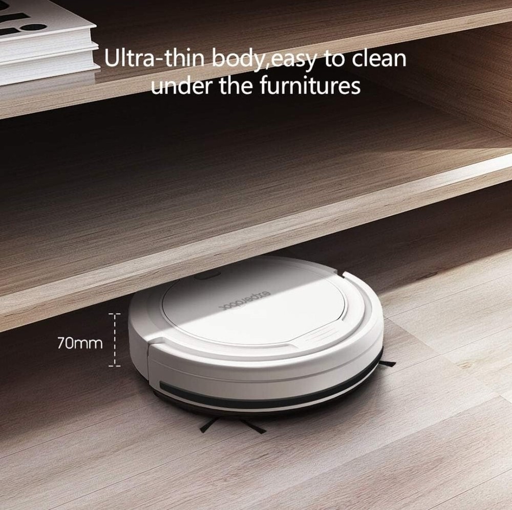 Automatic Robot Vacuum Cleaner Lithium Battery, for Floor & Carpet