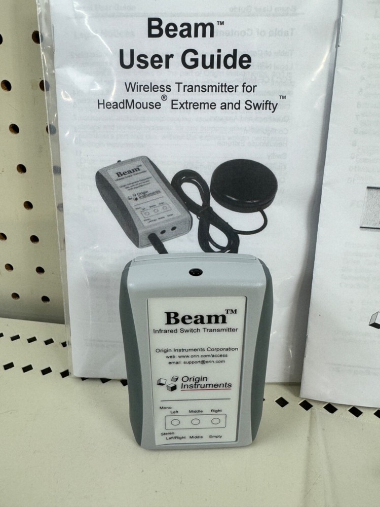 Swifty & Beam Bundle By Origin Instruments Assistive Technology