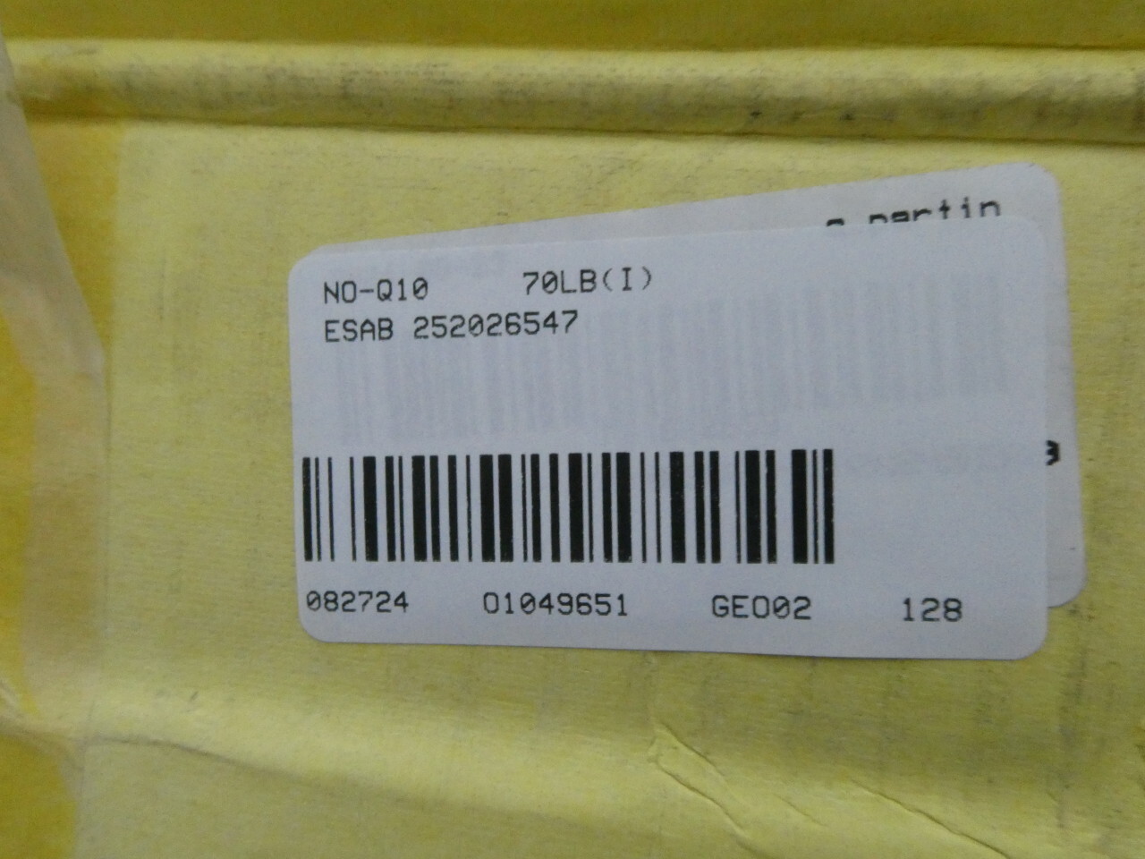 Esab 252026547 Arcaloy 308/308h-16 Electrode 1/8in 14in 10lb