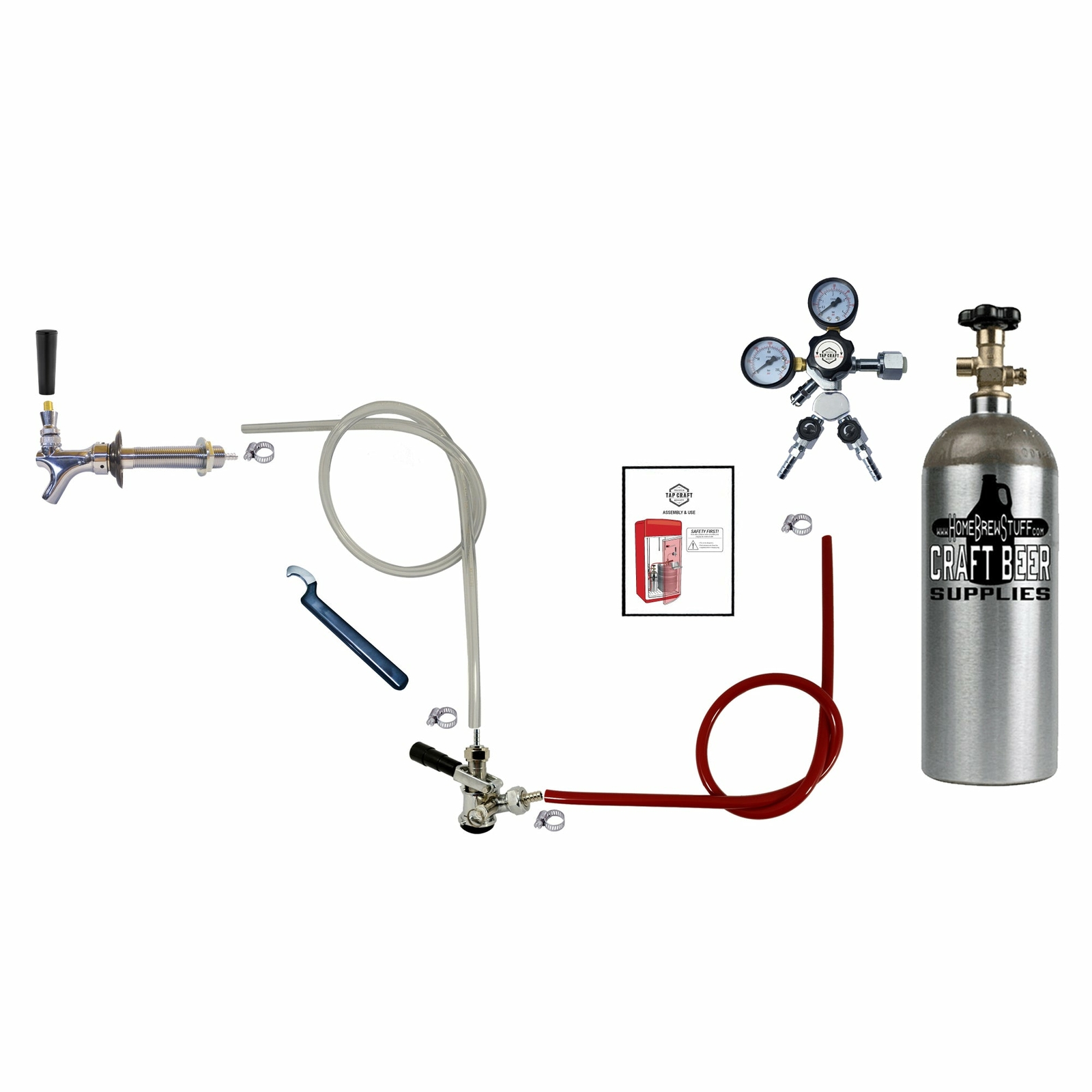Sanke Door Mount Kegerator Conversion Kit