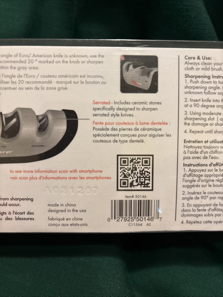 Edgeware Adjustable Manual Knife Sharpener-NEW