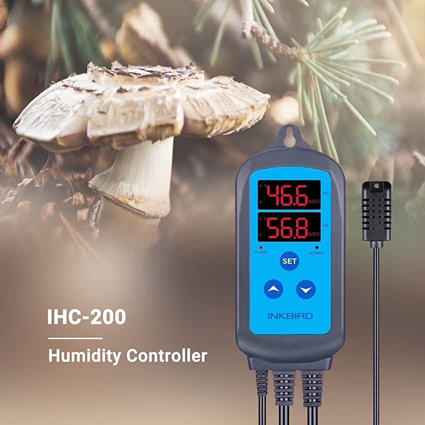 Inkbird Reptile Humidifiers Humidity Control Humidistat Fogger Mushroom Growing
