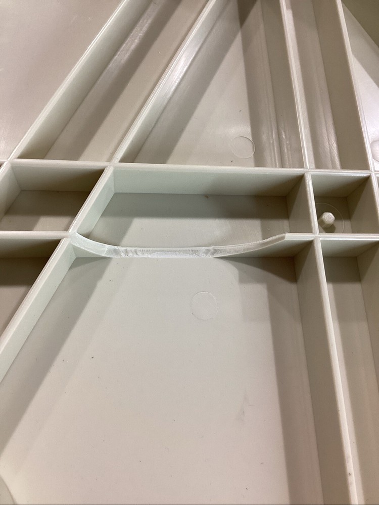 JIF Rectangle Table w/ Recesses Flushed Mount DSH-KF ( Open Box / Large Chips )
