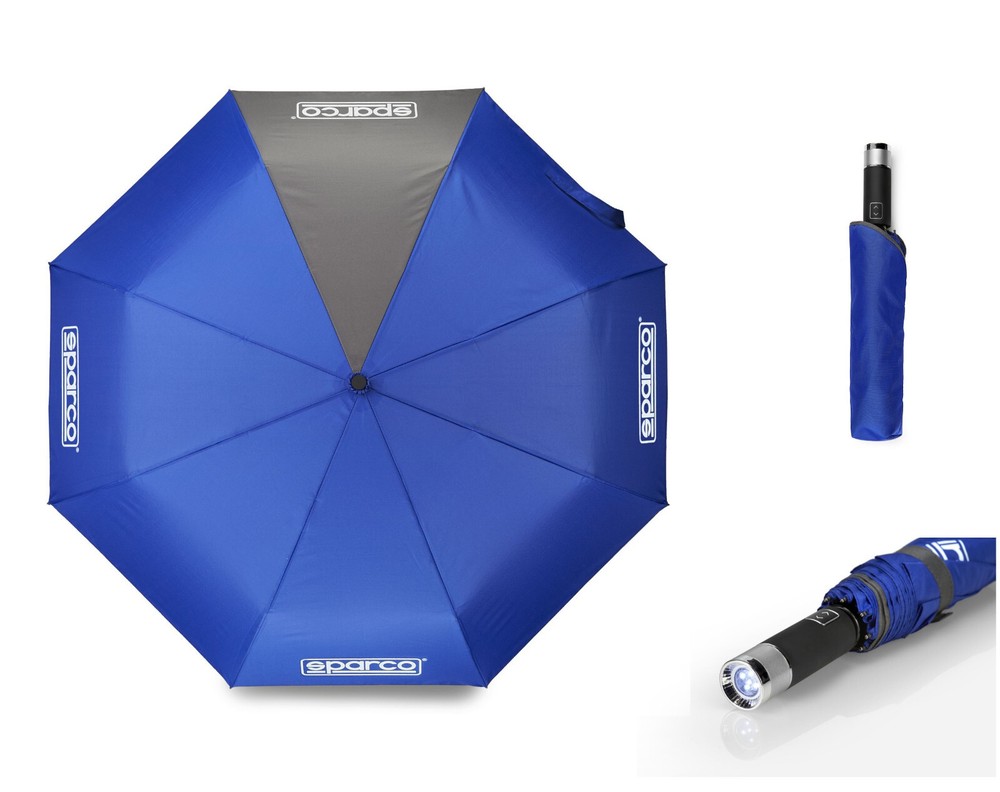 Sparco Foldable Umbrella With Torch