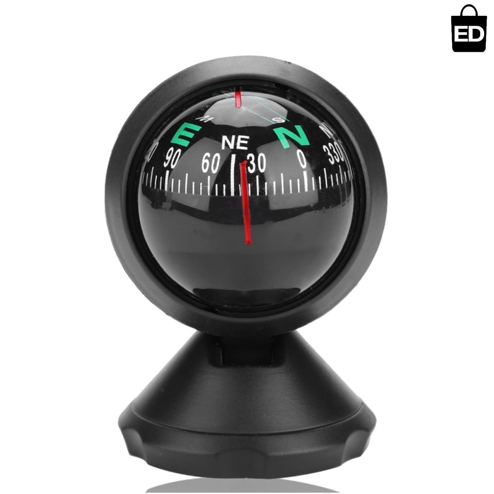 Night Vision Digital Car Compass - Stylish & Portable Navigation Solution