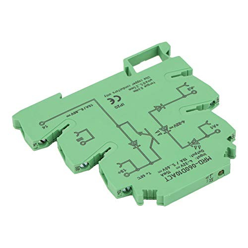 Solid State Relay 10A, 4-32V DC Input, 480V AC Output, DIN Rail Mount,