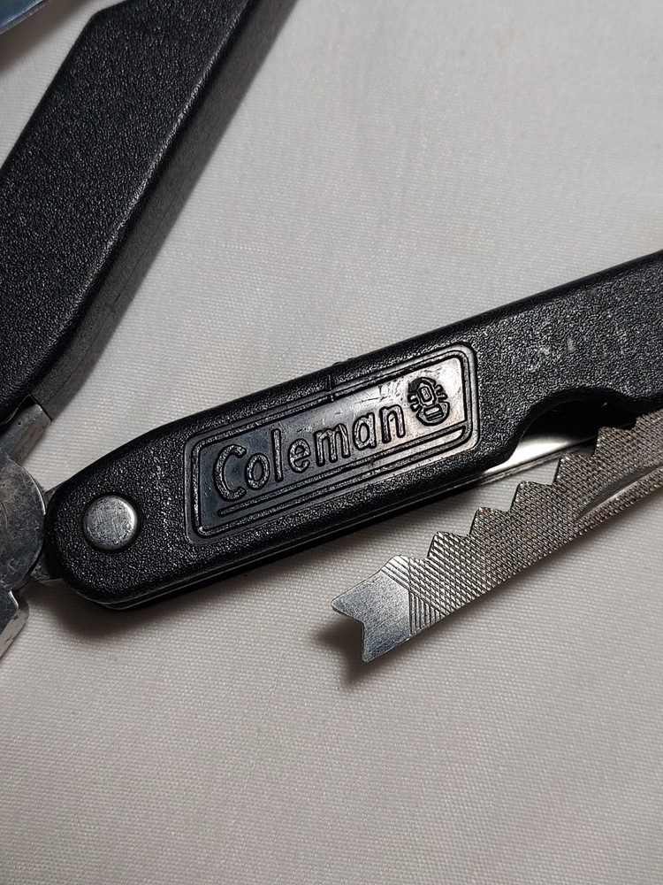 Coleman Multi Tool with Nylon Pouch - Pliers, Blade, Screwdrivers