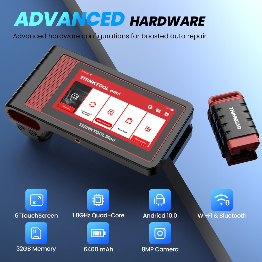 Thinkcar Thinktool Mini2 Auto Diagnostic Bidirectional Scanner K~ey Coding Tool