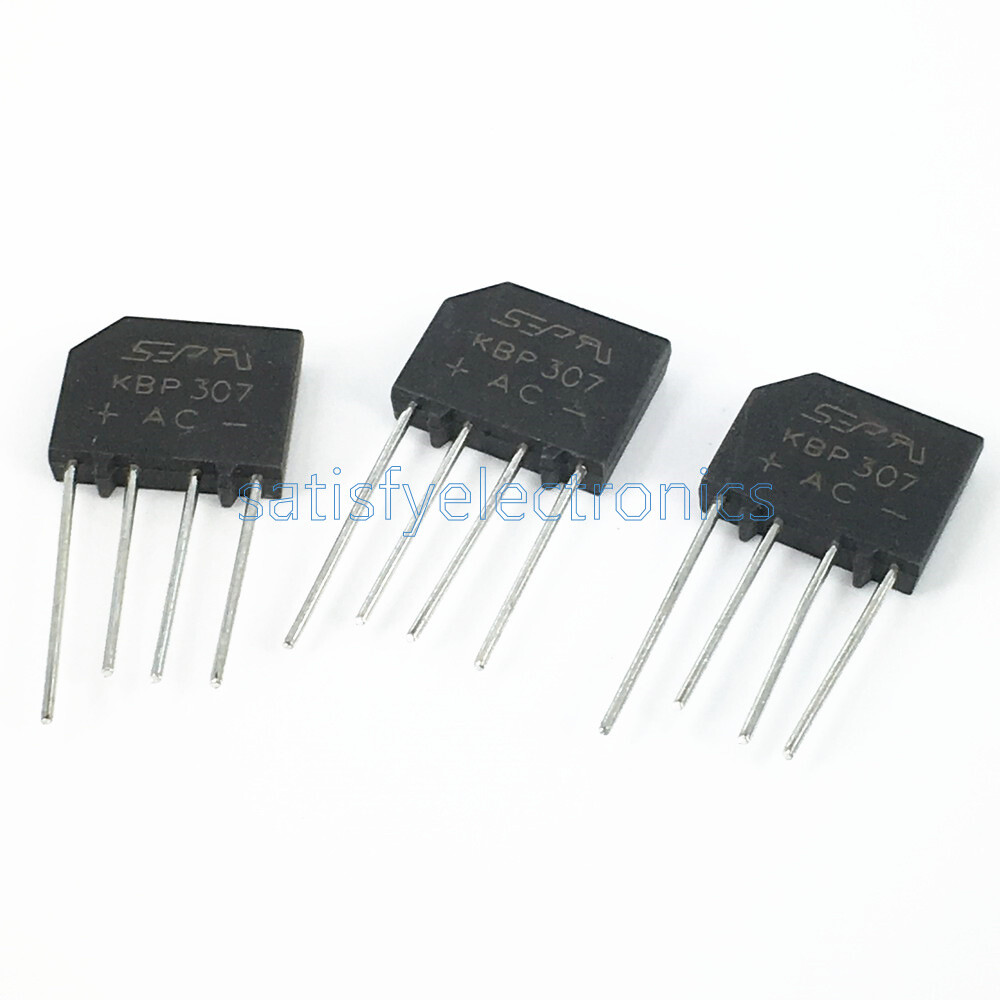 20PCS KBP307 Rectifier Flat bridge Bridge Rectifier 3A/700V IC
