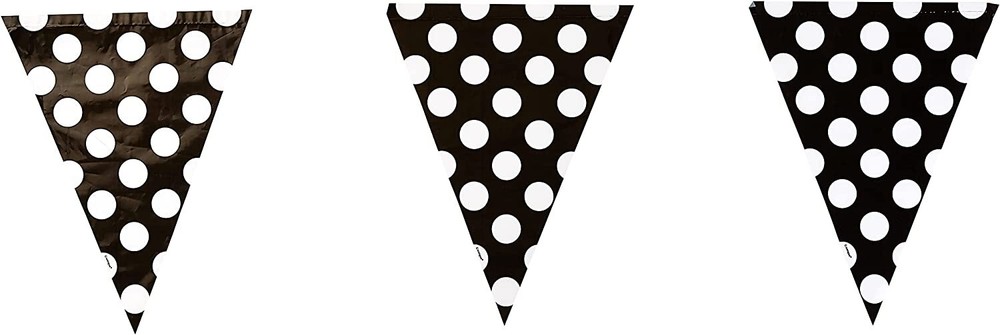 12ft Polka Dot Flag Banner