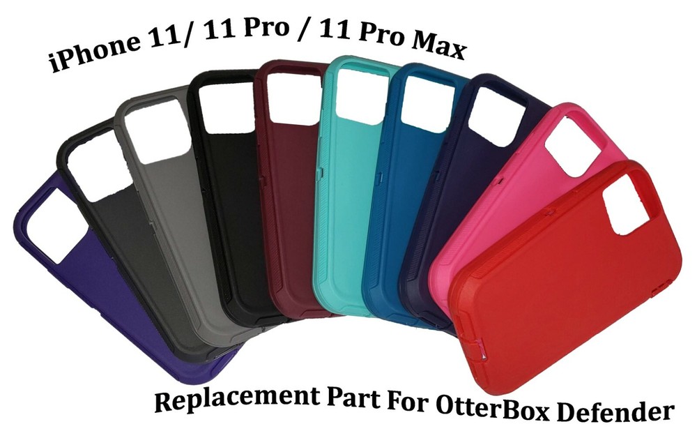 iPhone 11/Max/Pro Replacement For OtterBox Defender Case Rubber Silicone Skin