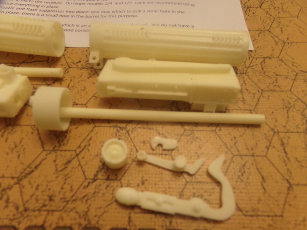 TWO: 1/6 scale Vickers Machine Guns: Accessory for Remote Control Aircraft