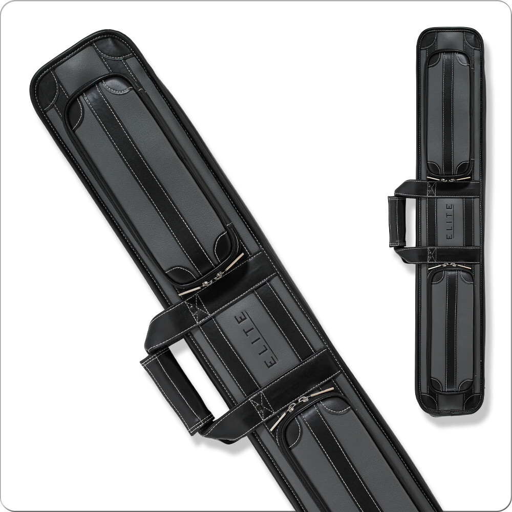 Elite Vintage ECVS48 4x8 Pool Cue Case - Grey