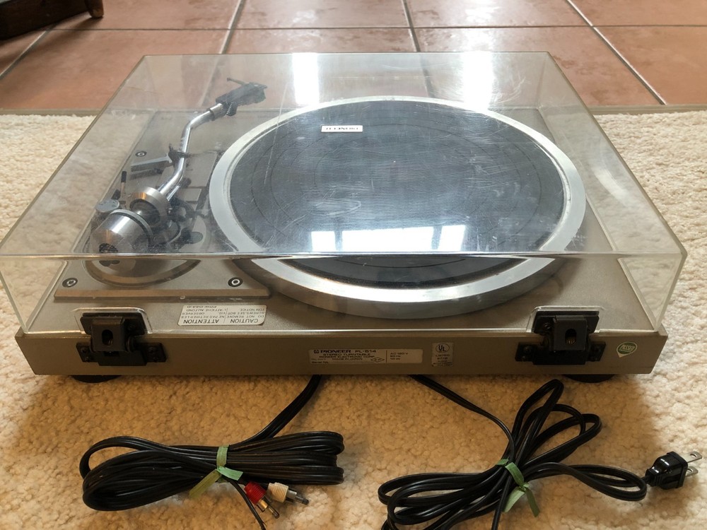 PIONEER PL-514 Belt Drive Turntable