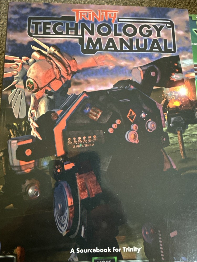 Trinity RPG: Technology Manual WW9200 White Wolf Games
