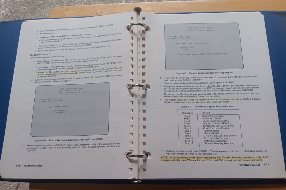 Wang Computers Office Information Systems Administrator's Guide 6th Edition 1984