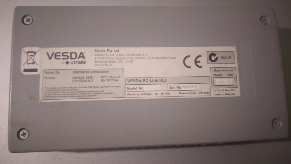 Vesda PC-Link HLI