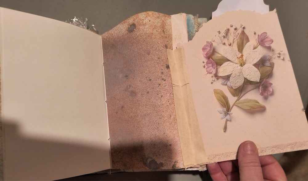 handmade junk writing journal