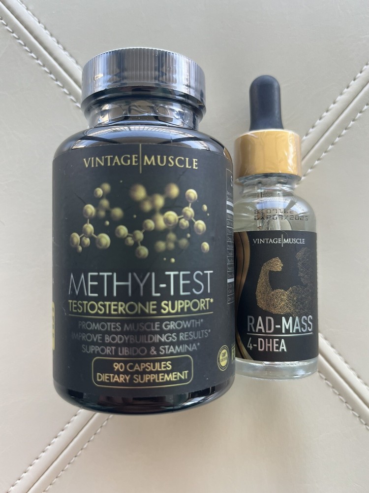 Rad Mass Stack 2 Step Precursor Test Base Muscle Gains By Vintage Muscle 💪🦍💧