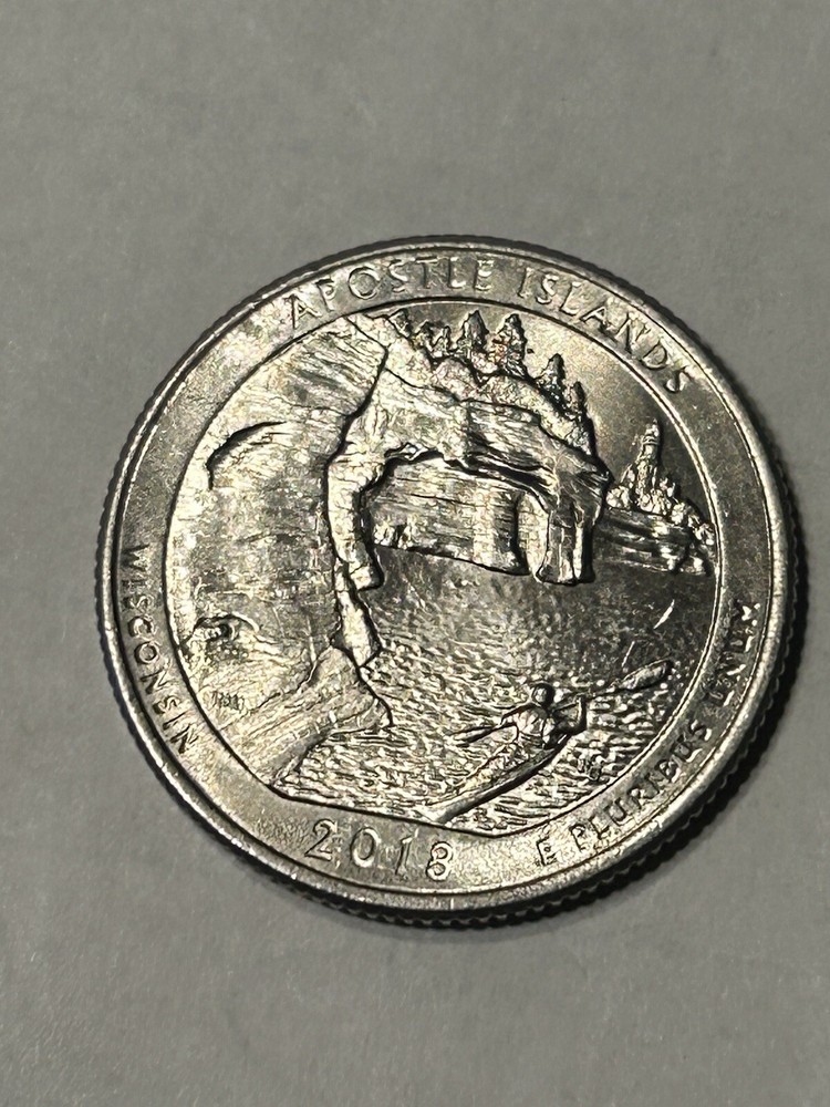 2018 P Apostle Islands Quarter Error?