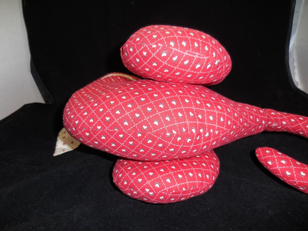 Cat Shelf Sitter Stuffed Red Calico Cat