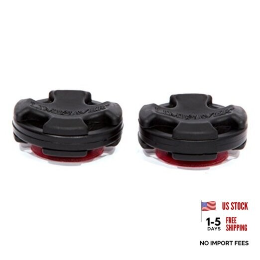 Broadband Dampener for Solid Limb Compound Bows Black