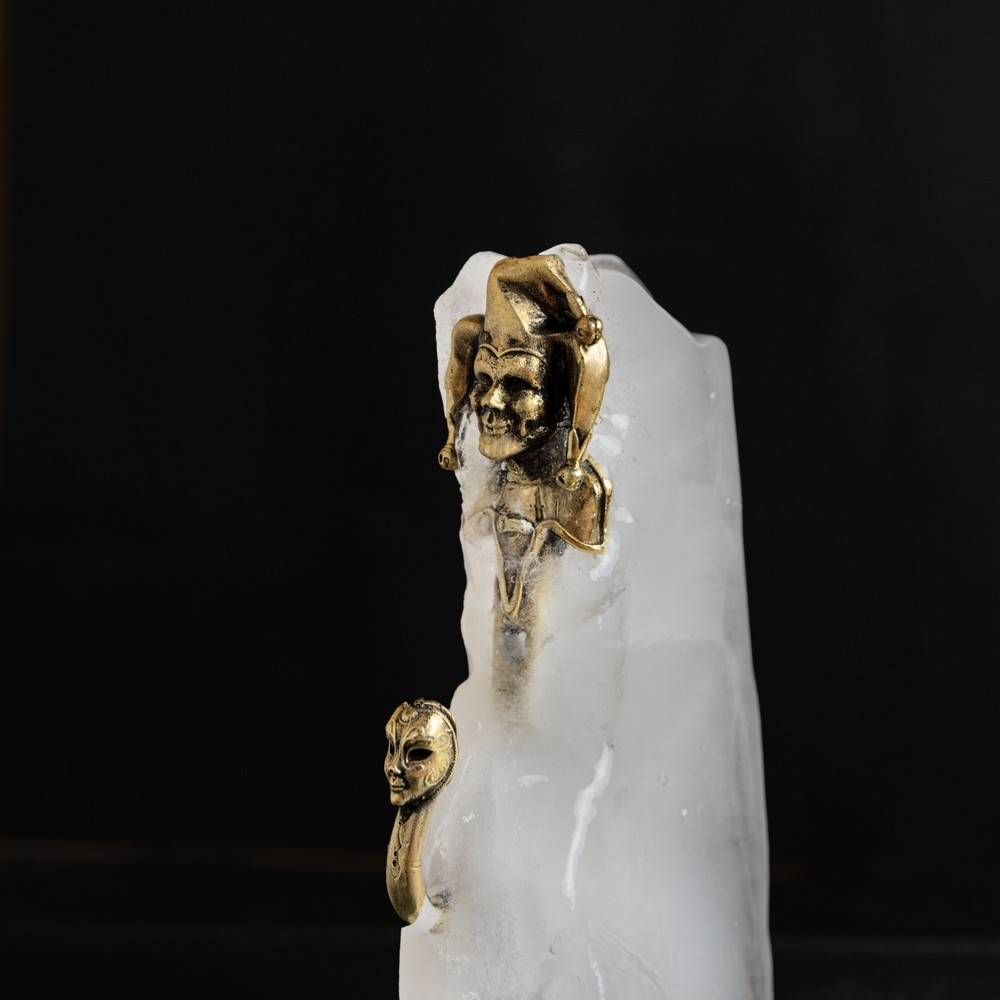 Brass Jester Wall Hook – Handmade Joker Hook, Medieval Solid Brass Decor