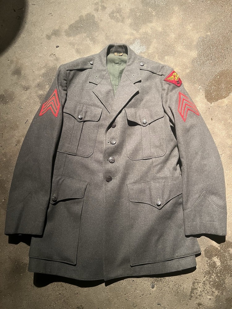 WW2 US Marine Corps 3rd Air Wing Sergeant Uniform Wool (RF