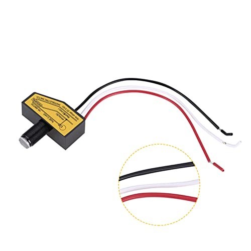 DC 12V 48V Dusk To Dawn Photocell Light Switch 8-50V Light Sensor Control Switch