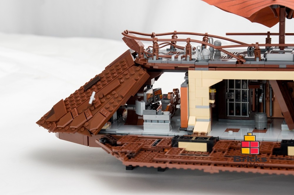 Jabba’s Sail Barge Interlocking Affordable Bricks 3943 Pieces MAKE OFFFER!