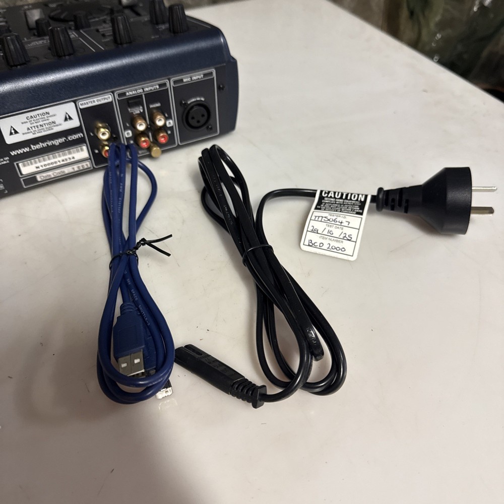 Behringer B-Control DeeJay BCD2000 Mint Condition Im Box! DJ Mixer Machine