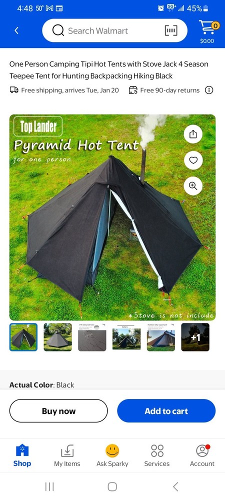 Top Lander Bell Tent