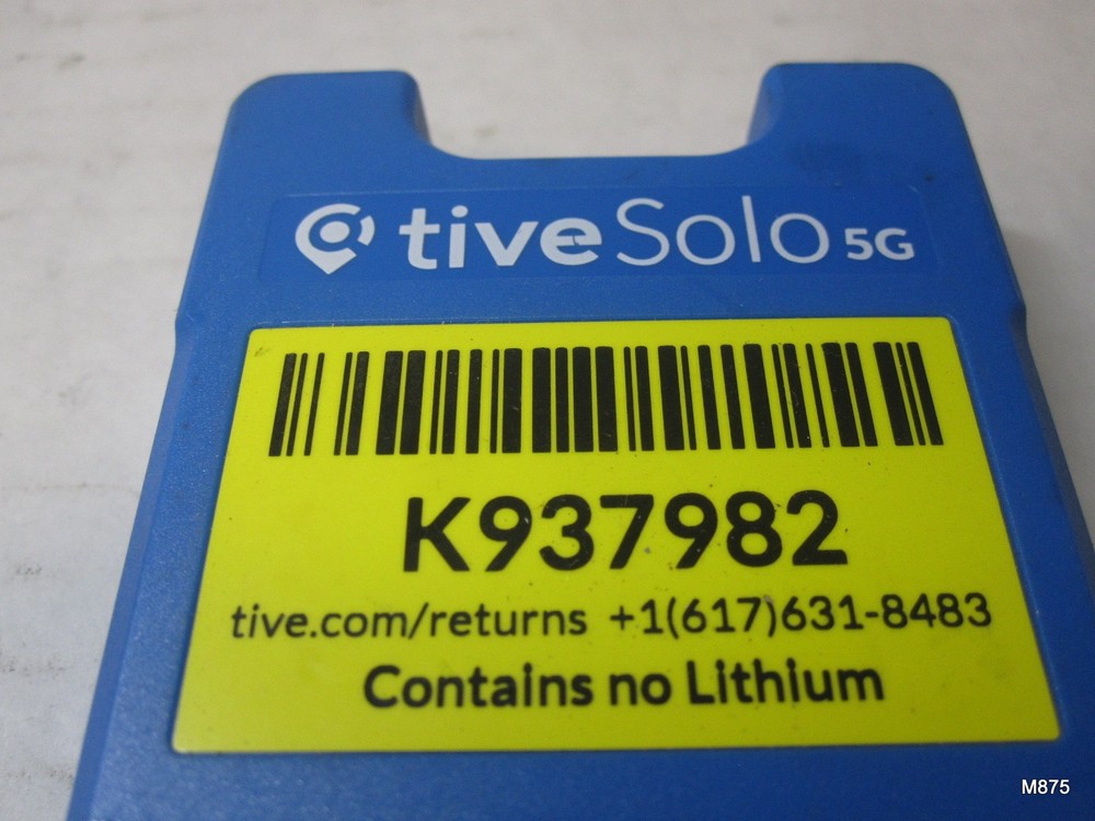 Tive Solo 5G Temperature Data Logger K743435 TT-7100
