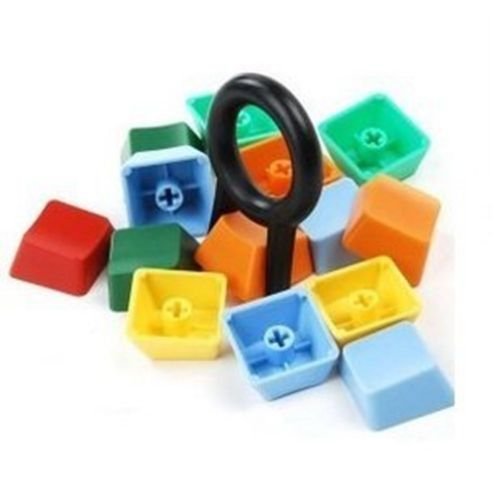 5pcs Practical Plastic Mechanical Keyboard Rounded Key Cap Puller Remove Tool