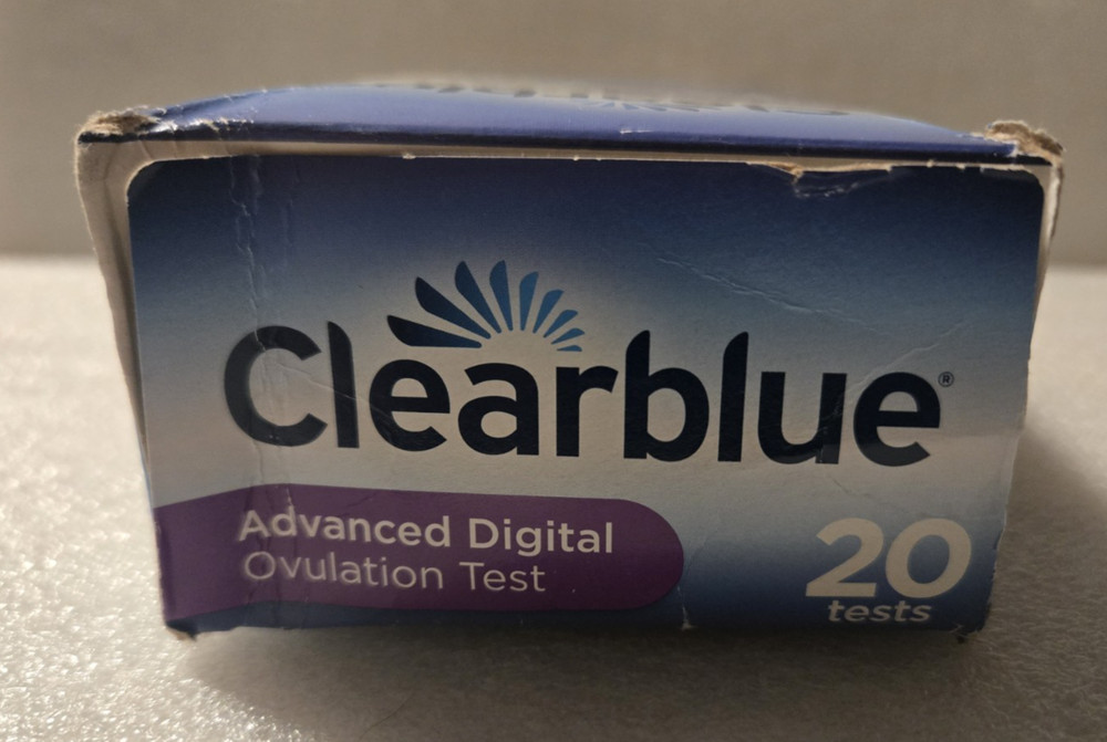 New Clearblue Advanced Digital Ovulation Predictor Kit - 20 Count Exp 1/27