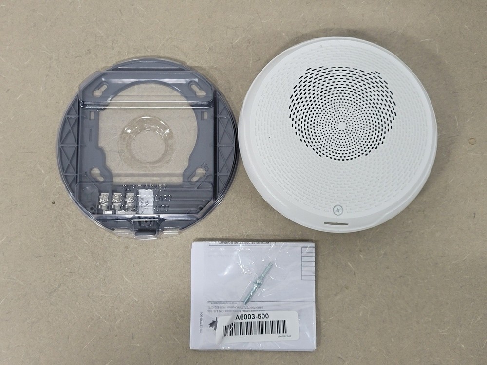 GENTLY USED System Sensor SPCWLA 25/70VRMS Round White Ceiling Mount Speaker