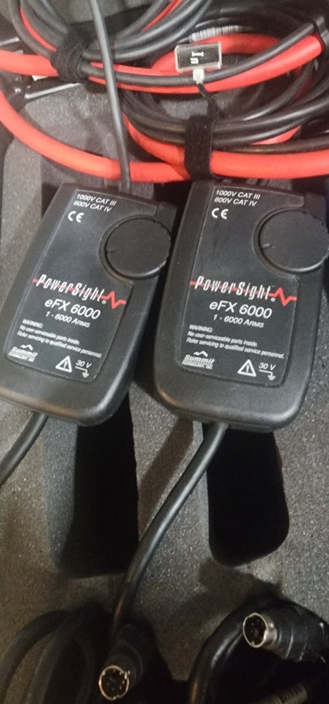 Summit Technology PowerSight PS4500 Power Quality Analyzer With 4 eFX6000 Probes